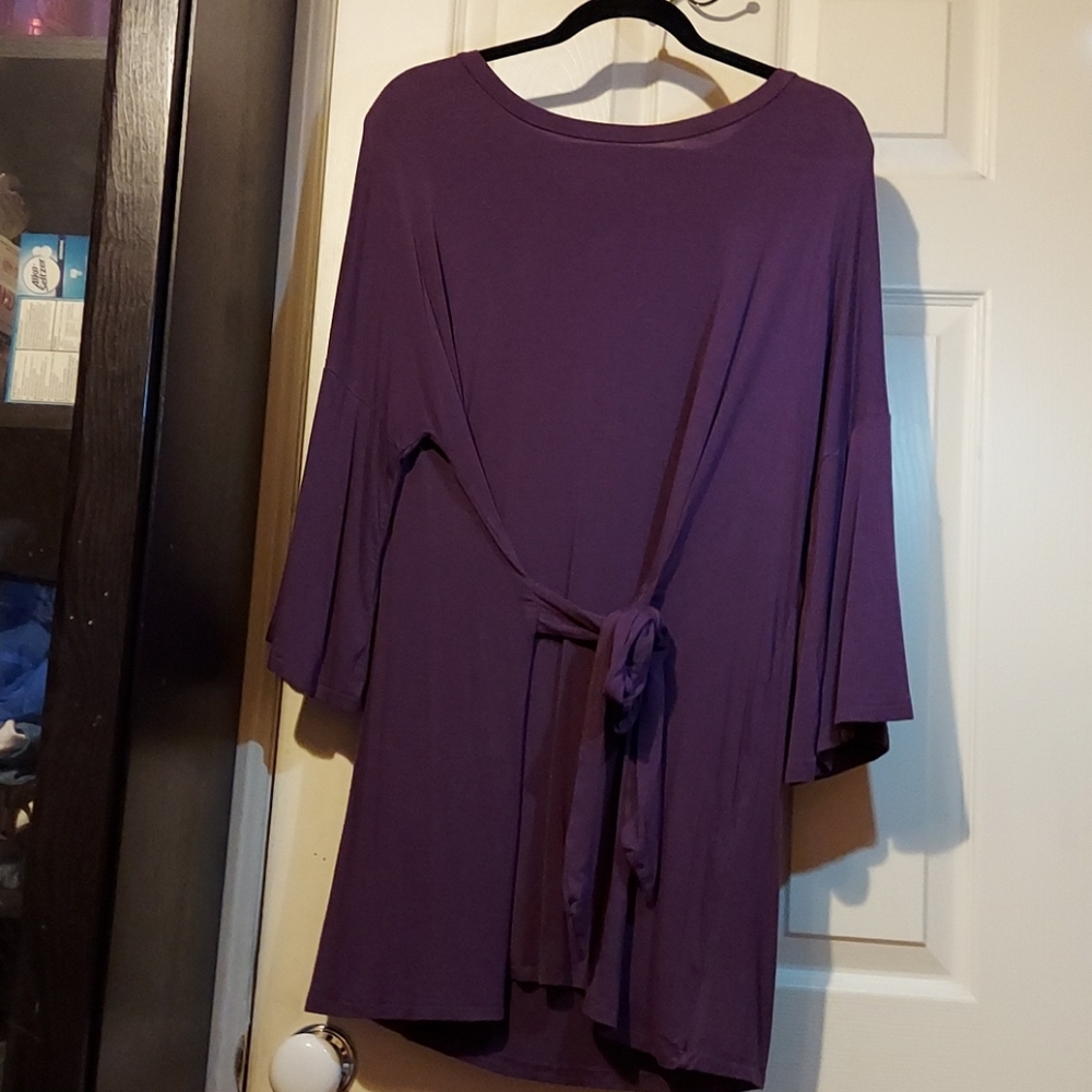 Easy purple tunic